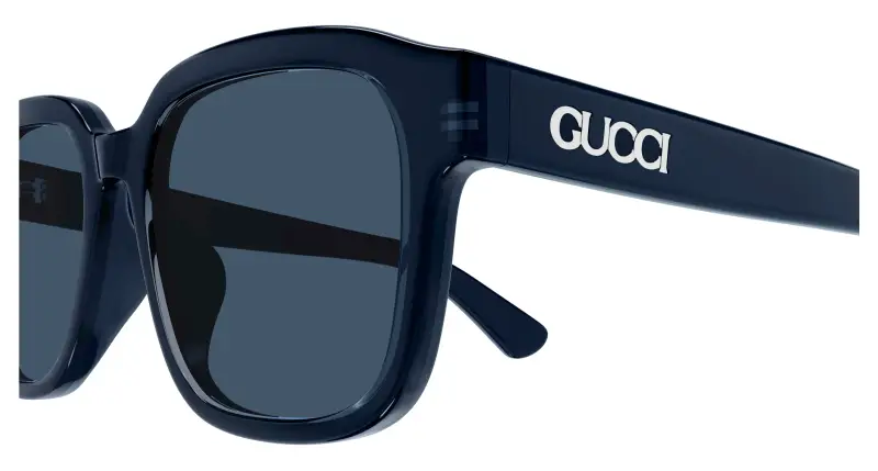 Gucci Occhiali da sole Uomo Blu 3529526 miniatura 3