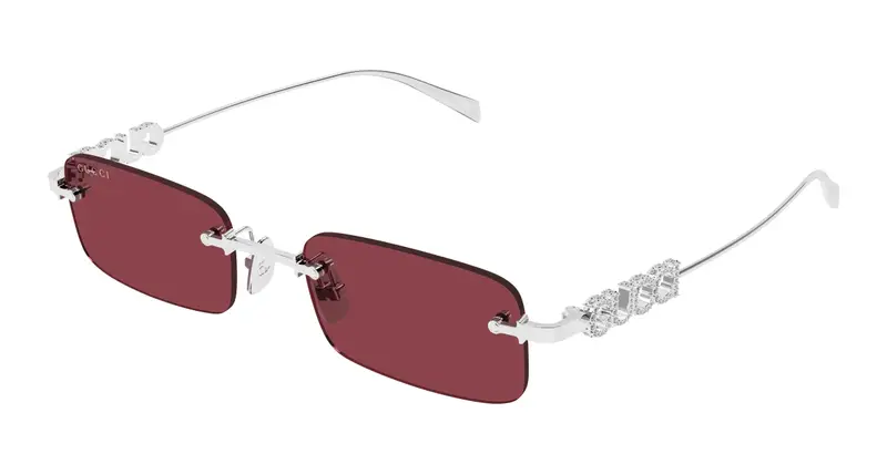 Gucci Occhiali da sole Uomo Rosso 880877