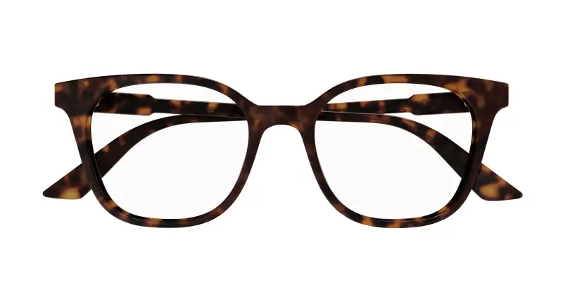 Uomo GG1821O 002 Montature da vista Acetato Havana Trasparente Rotonda miniatura 2