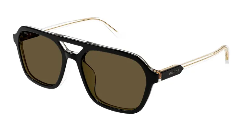 Gucci Occhiali da sole Uomo Nero 880867