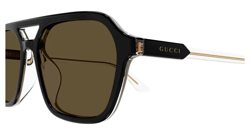 Gucci Occhiali da sole Uomo Marrone 880867 miniatura 2