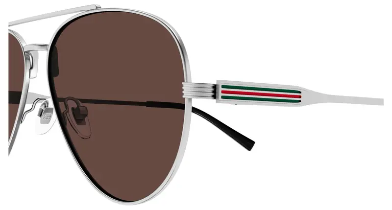 Gucci Occhiali da sole Uomo Marrone 880908 miniatura 2