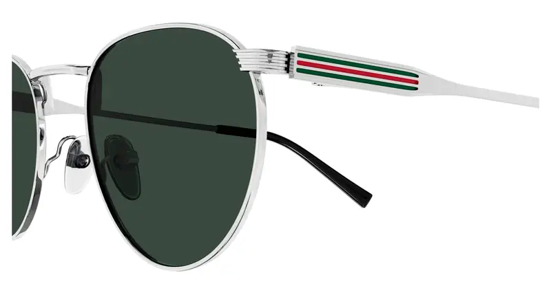 Gucci Occhiali da sole Uomo Argento 880737 miniatura 2