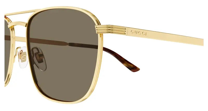 Gucci Occhiali da sole Uomo Marrone 880728 miniatura 2