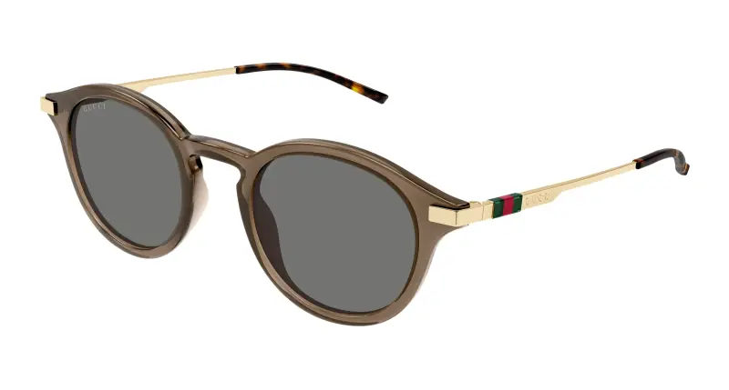 Gucci Occhiali da sole Uomo Marrone 3531224