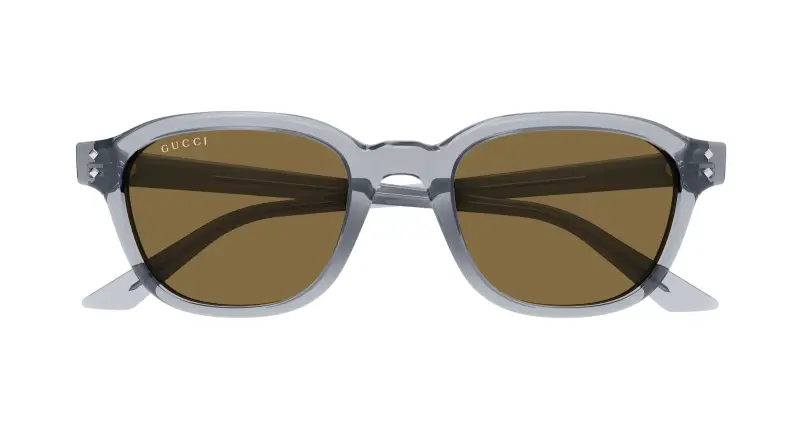 Gucci Occhiali da sole Uomo Grigio 3396769 miniatura 2