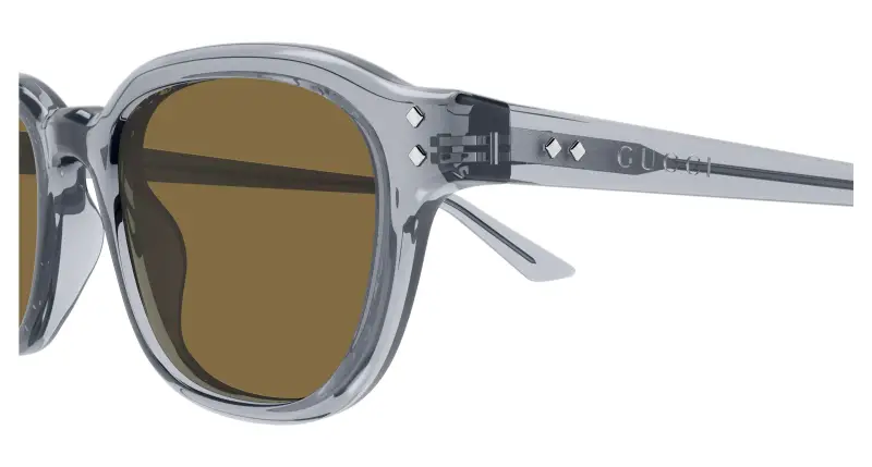 Gucci Occhiali da sole Uomo Grigio 3396769 miniatura 3