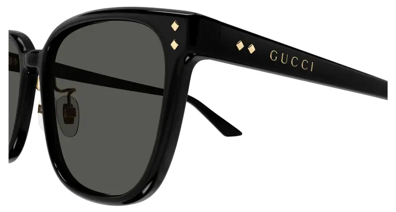Gucci Occhiali da sole Uomo Grigio 3532173 miniatura 3