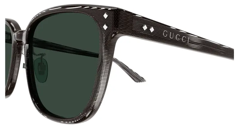 Gucci Occhiali da sole Uomo Marrone 3531223 miniatura 3
