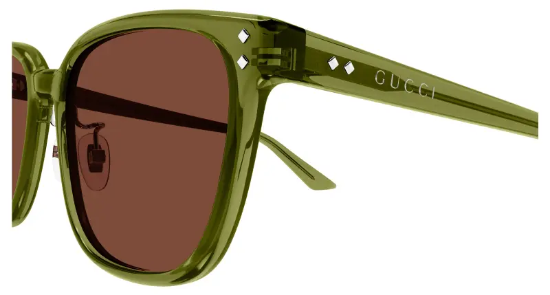 Gucci Occhiali da sole Uomo Marrone 3535295 miniatura 3