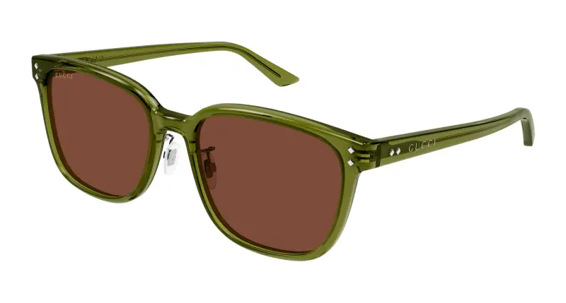 Gucci Occhiali da sole Uomo Verde 3535295