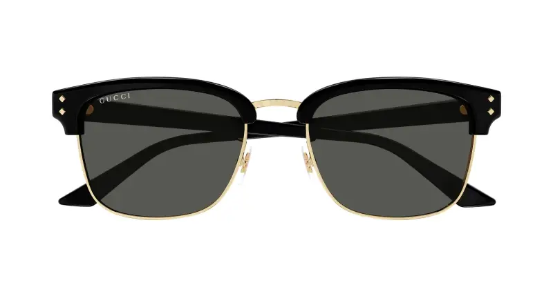 Gucci Occhiali da sole Uomo Grigio 3532172 miniatura 2