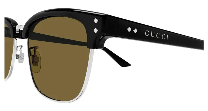 Gucci Occhiali da sole Uomo Marrone 3532170 miniatura 3