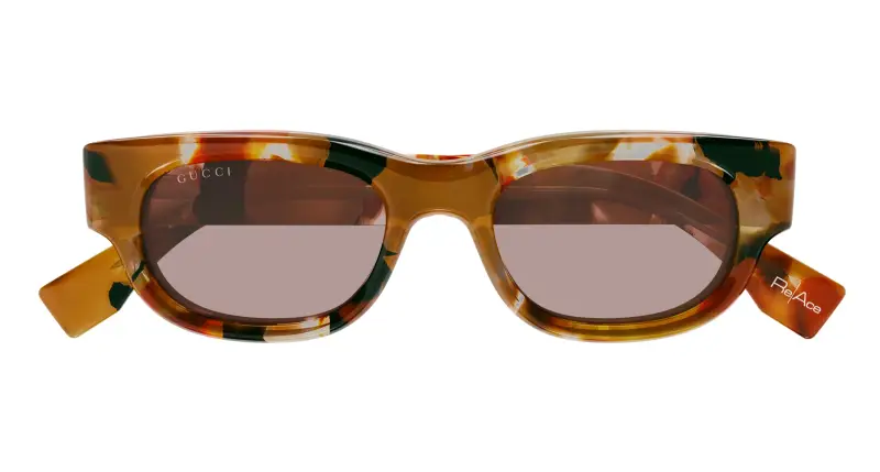 Gucci Occhiali da sole Uomo Marrone 3531221 miniatura 2