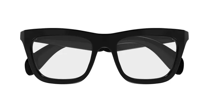 Uomo GG1933O 001 Montature da vista Iniettato Nero Trasparente Squadrata miniatura 2