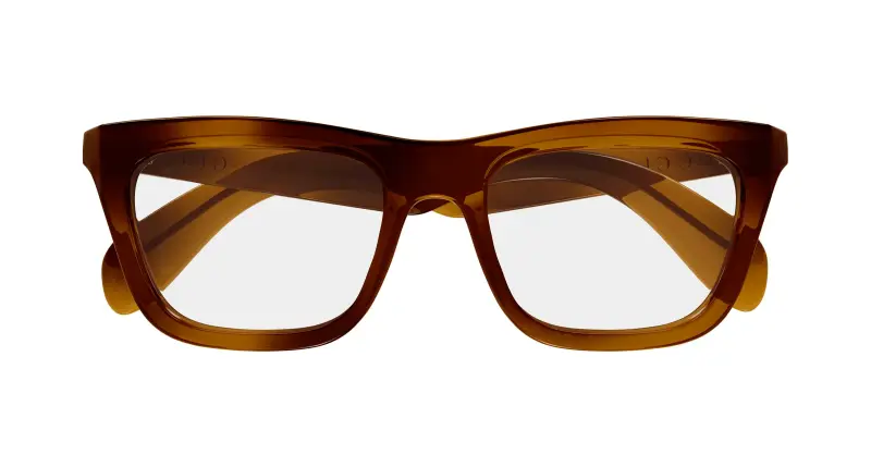 Uomo GG1933O 002 Montature da vista Iniettato Havana Trasparente Squadrata miniatura 2