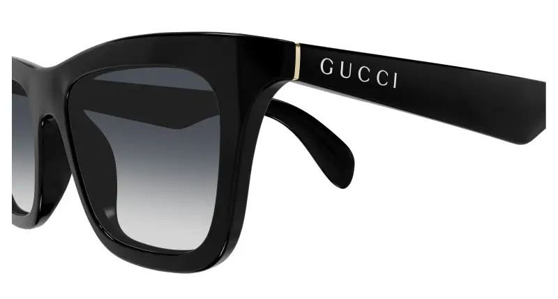 Gucci Occhiali da sole Uomo Nero 3408201 miniatura 3