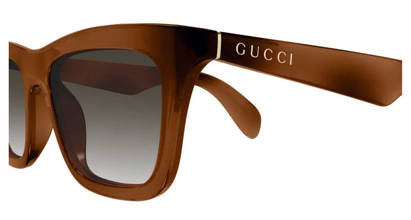 Gucci Occhiali da sole Uomo Grigio 3408074 miniatura 3