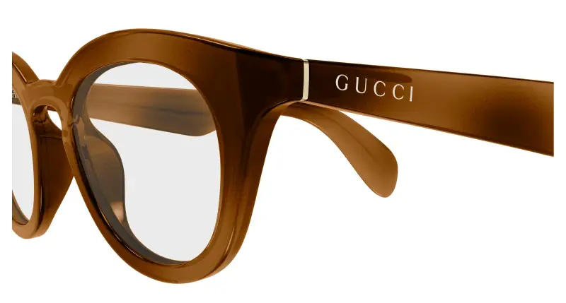 Uomo GG1934O 002 Montature da vista Iniettato Havana Trasparente Squadrata miniatura 3