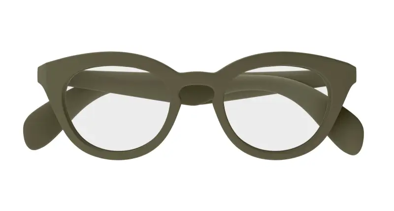 Uomo GG1934O 004 Montature da vista Iniettato Verde Trasparente Squadrata miniatura 2