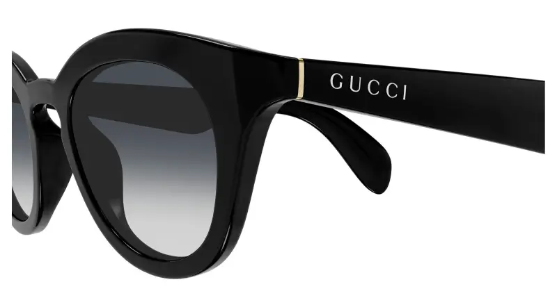 Gucci Occhiali da sole Uomo Nero 3408199 miniatura 3