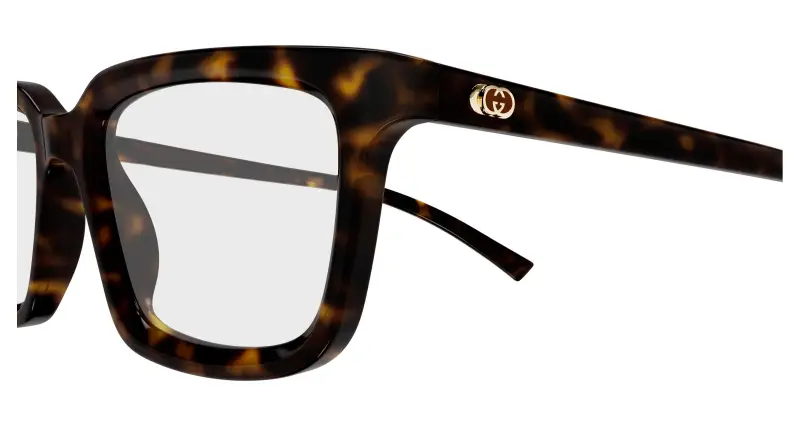 Uomo GG1947O 002 Montature da vista Acetato Havana Trasparente Squadrata miniatura 3