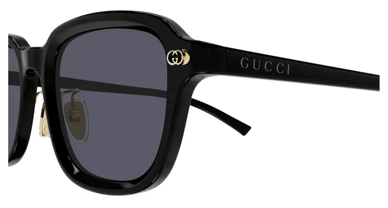 Gucci Occhiali da sole Uomo Grigio 3532139 miniatura 3