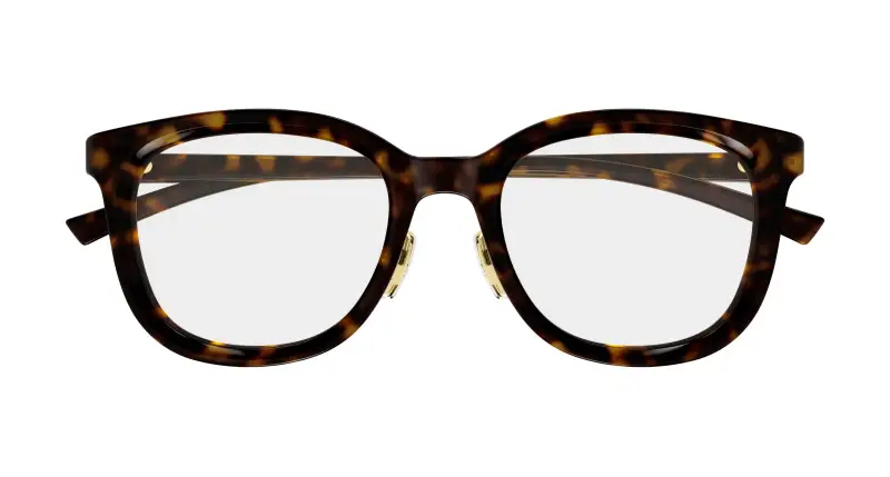 Uomo GG1949OK 002 Montature da vista Acetato Havana Trasparente Rotonda miniatura 2