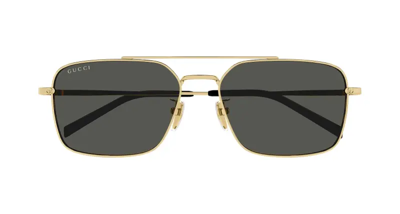 Gucci Occhiali da sole Uomo Grigio 3533875 miniatura 2