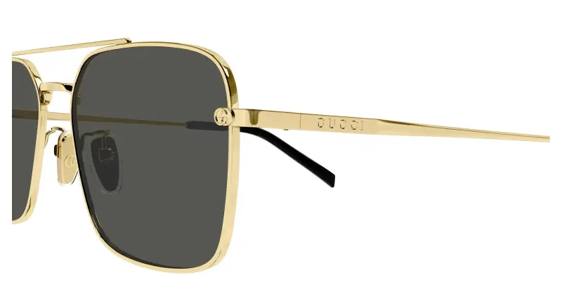 Gucci Occhiali da sole Uomo Grigio 3533875 miniatura 3