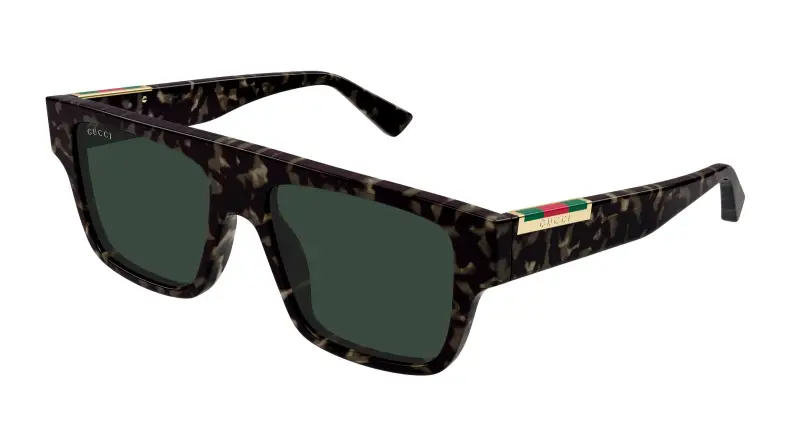 Gucci Occhiali da sole Uomo Verde 3530494