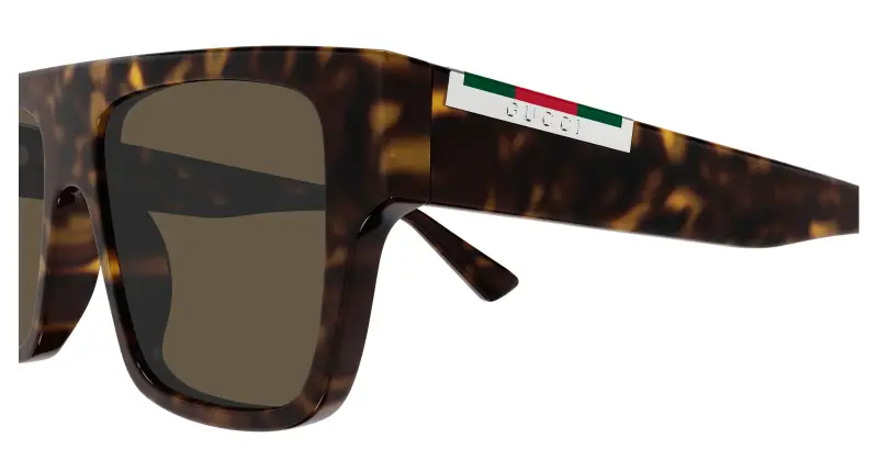 Gucci Occhiali da sole Uomo Marrone 3408062 miniatura 3