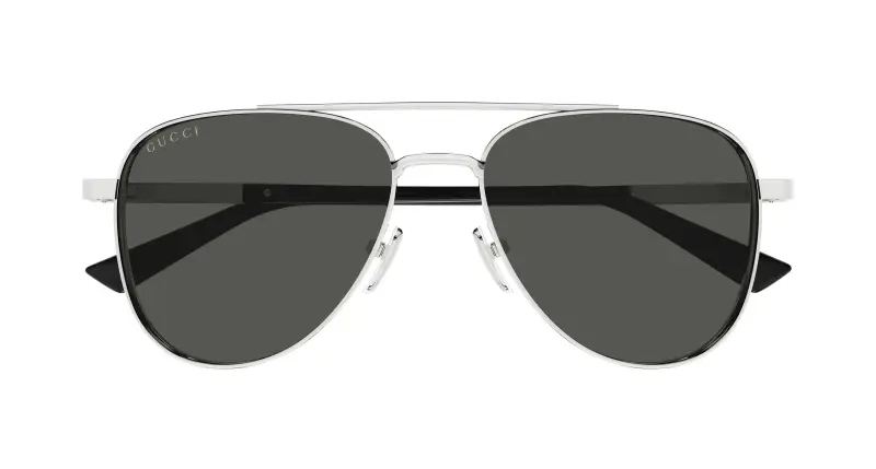 Gucci Occhiali da sole Uomo Argento 3407981 miniatura 2