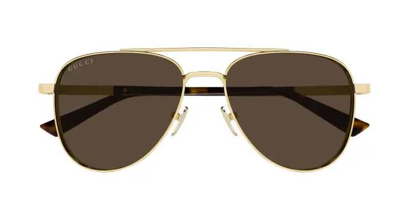 Gucci Occhiali da sole Uomo Marrone 3533874 miniatura 2