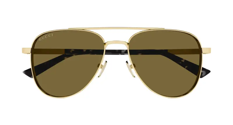 Gucci Occhiali da sole Uomo Marrone 3408335 miniatura 2