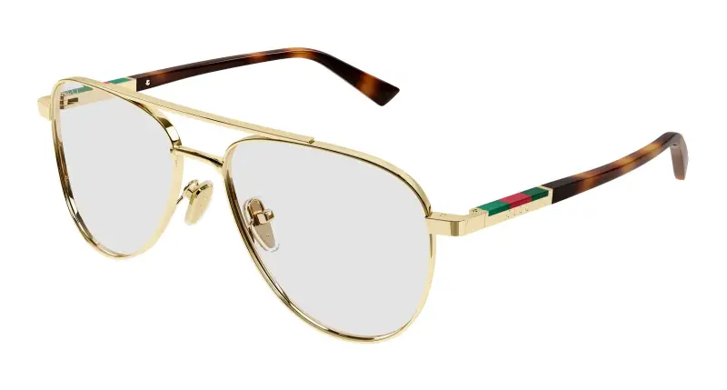 Gucci Occhiali da sole Uomo Oro 3533873