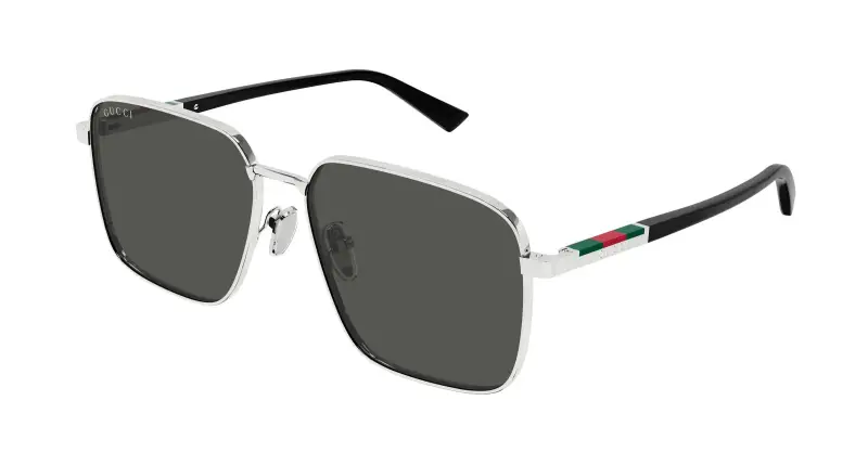 Gucci Occhiali da sole Uomo Grigio 3407978