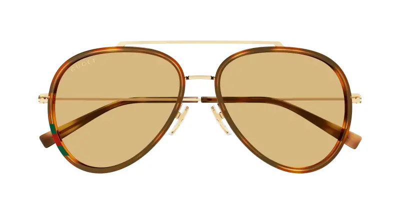 Gucci Occhiali da sole Uomo Arancione 3530482 miniatura 2