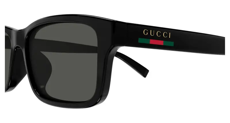 Gucci Occhiali da sole Uomo Grigio 3408178 miniatura 3