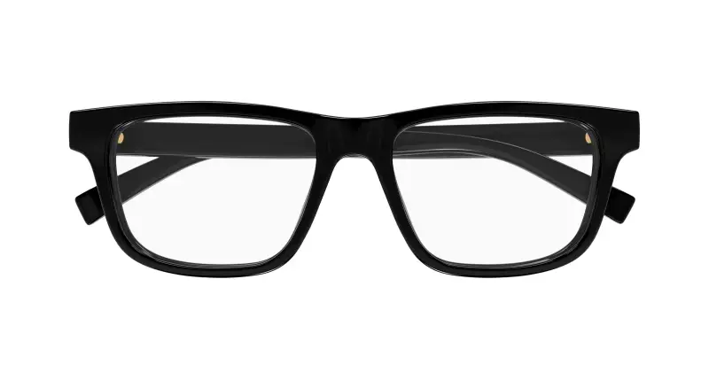 Uomo GG1987O 001 Montature da vista Iniettato Nero Trasparente Squadrata miniatura 2
