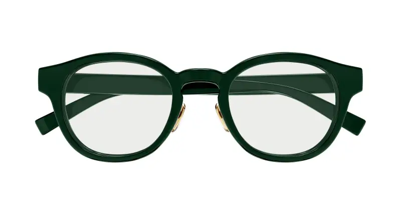 Uomo GG1988OK 003 Montature da vista Iniettato Verde Trasparente Rotonda miniatura 2