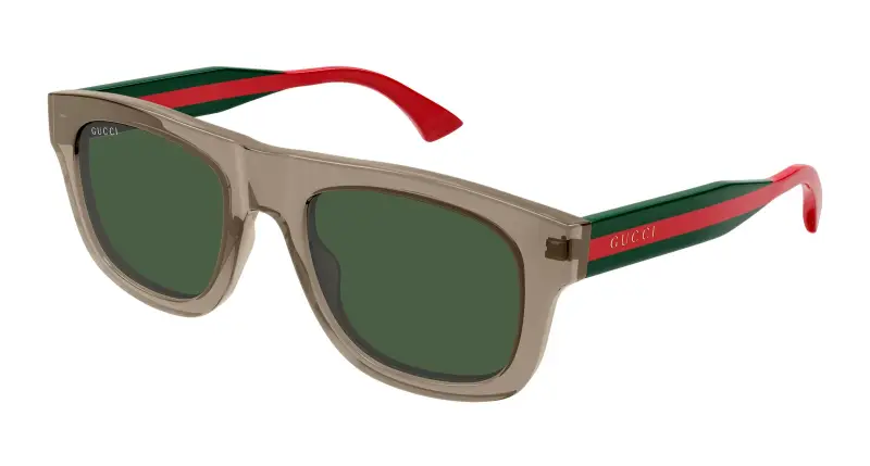 Gucci Occhiali da sole Uomo Verde 3531213