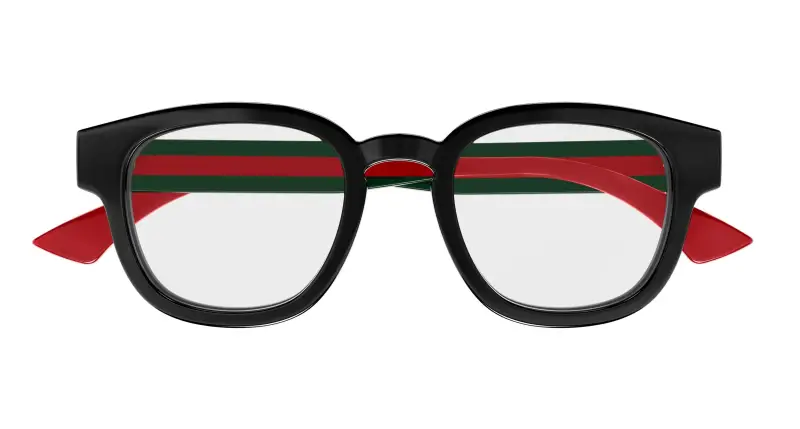 Uomo GG1992O 001 Montature da vista Acetato Nero Trasparente Rotonda miniatura 2