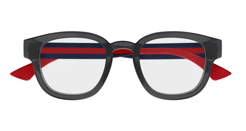 Uomo GG1992O 004 Montature da vista Acetato Grigio Trasparente Rotonda miniatura 2