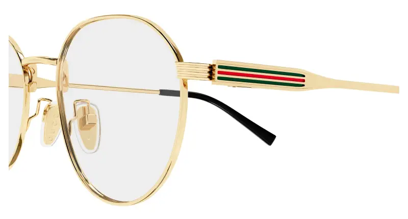 Uomo GG1993OK 002 Montature da vista Metallo Oro Trasparente Rotonda miniatura 3