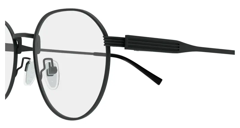 Uomo GG1993OK 003 Montature da vista Metallo Nero Trasparente Rotonda miniatura 3