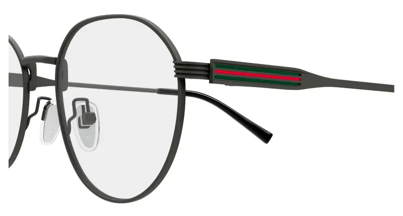 Uomo GG1993OK 004 Montature da vista Metallo Rutenio Trasparente Rotonda miniatura 3