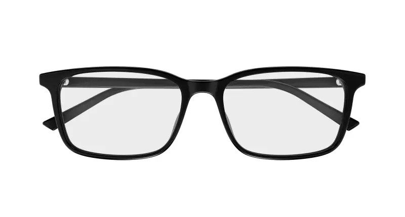 Uomo GG1997O 001 Montature da vista Acetato Nero Trasparente Squadrata miniatura 2