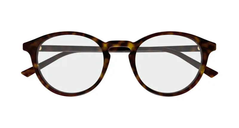 Uomo GG1998O 002 Montature da vista Acetato Havana Trasparente Rotonda miniatura 2