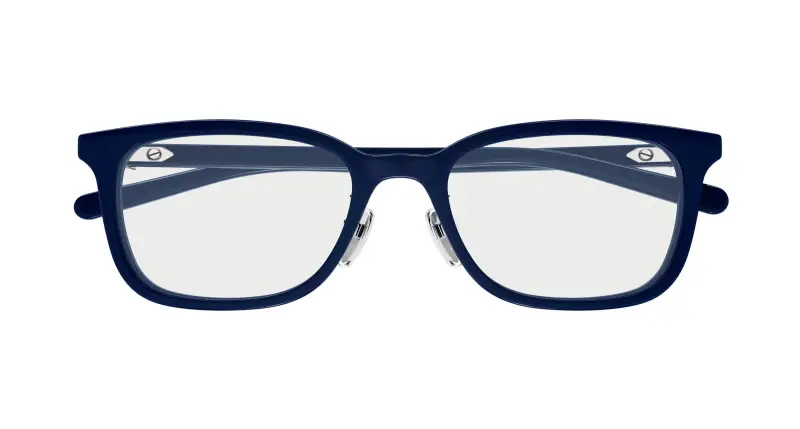 Uomo GG2002OJ 003 Montature da vista Acetato Blu Trasparente Squadrata miniatura 2